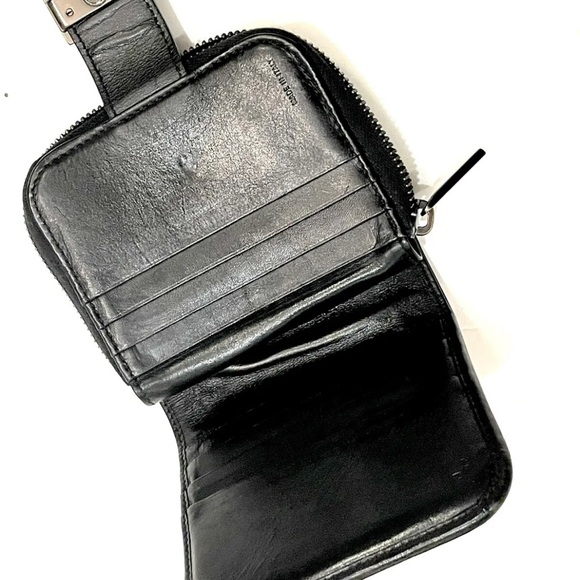 FENDI Zucchino Wallet FF Black MADE IN ITALY - Picture 4 of 8